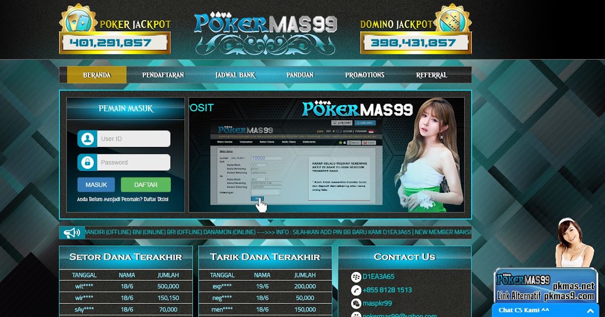 daftar situs judi domino online terpercaya